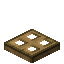 Oak Trapdoor