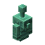 Waxed Oxidized Copper Golem Statue