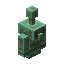 Weathered Copper Golem Statue